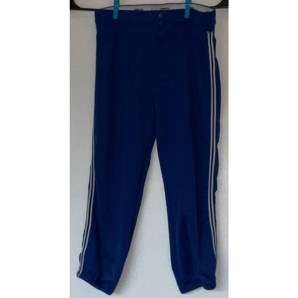 Intensity Softball Pants Girls Youth Large Blue White Stripped